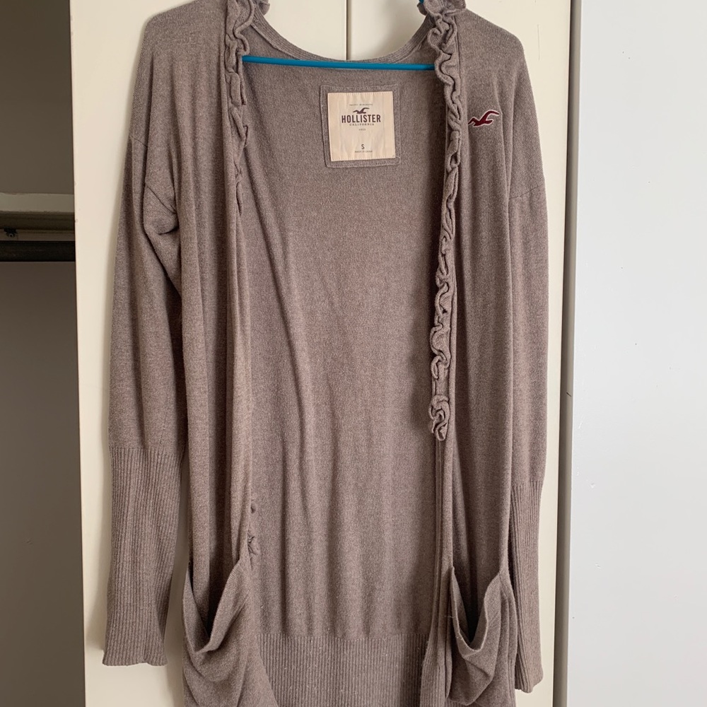 Hollister cardigan!